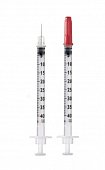 Купить шприц 1мл омникан 40 инсулиновый u-40 трехдетальный стерильный с иглой 30g (0,3х12 мм), 100 шт в Ваде