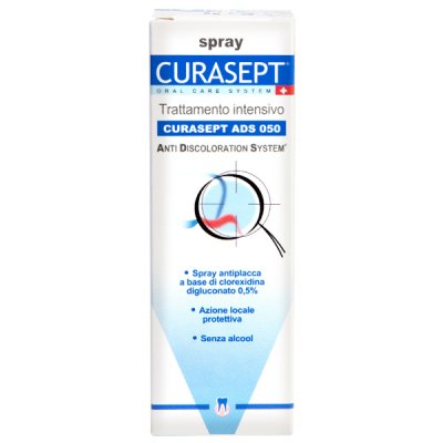 Купить курасепт (curasept) спрей для полости рта хлоргексидин 0,5% 30мл ads 050 в Ваде