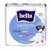 Купить bella (белла) прокладки perfecta ultra blue супертонкие 10 шт в Ваде