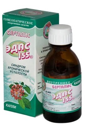 Купить эдас-155 берталис (антистресс), капли для приема внутрь гомеопатические, 25мл в Ваде