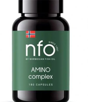 Купить norwegian fish oil (норвегиан фиш оил) амино комплекс капсулы массой 475 мг 180 шт. бад в Ваде
