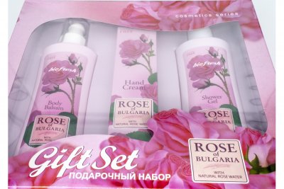 Купить rose of bulgaria (роза болгарии) набор подарочный №3: лосьон для тела 230мл+гель для душа 230мл+ крем для рук 75мл в Ваде