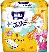Купить bella (белла) прокладки for teens ultra energy супертонкие део 10 шт в Ваде