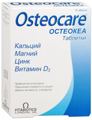 Купить osteocare (остеокеа), таблетки 30шт в Ваде