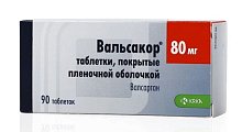 Купить вальсакор, таблетки, покрытые пленочной оболочкой 80мг, 90 шт в Ваде