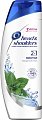 Купить head & shoulders (хэд энд шолдэрс) шампунь против перхоти 2в1 ментол, 400 мл в Ваде