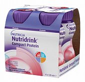 Купить nutridrink (нутридринк) компакт протеин охлаждающий фруктово-ягодный вкус 125мл, 4 шт в Ваде