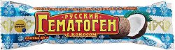 Купить гематоген русский с кокосом 40г бад в Ваде