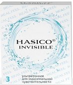 Купить hasico (хасико) презервативы invisible, ультратонкие 3 шт. в Ваде
