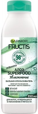 Купить garnier fructis (гарньер фруктис) бальзам-ополаскиватель увлажнение суперфуд алоэ 350мл в Ваде