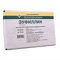 Купить эуфиллин, раствор для внутривенного введения 24мг/мл, ампулы 10мл, 10 шт в Ваде