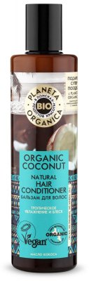 Купить планета органика (planeta organica) organic coconut бальзам для волос, 280мл в Ваде