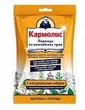 Кармолис, леденцы из альпийских трав с натуральным мёдом, пакет 75г БАД