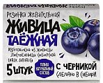 Купить живица таежная, жевательная резинка с черникой, 5 шт в Ваде