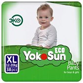 Купить yokosun eco (йокосан) подгузники размер xl (12-20 кг) 44шт в Ваде