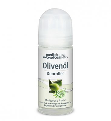 Купить медифарма косметик (medipharma cosmetics) olivenol дезодорант роликовый средиземноморская свежесть, 50мл в Ваде