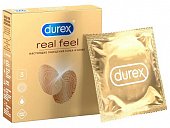 Купить durex (дюрекс) презервативы real feel 3шт в Ваде