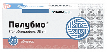 Пелубио, таблетки 30мг 20шт
