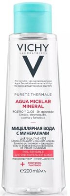 Купить vichy purete thermale (виши) мицеллярная вода с минералами для чувствительной кожи 200мл в Ваде