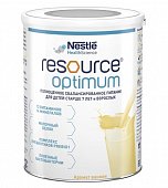 Купить resource optimum (ресурс), смесь для диетического профилактического питания детей старше 7 лет и взрослых, банка 400г в Ваде