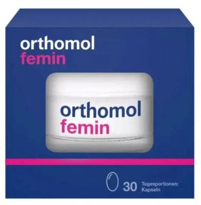 Купить orthomol femin (ортомол фемин), капсулы, 60 шт бад в Ваде