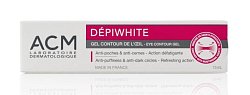 Купить acm depiwhite eye contour, гель для удаления темных пятен кругов мешков под глазами и гиперпигментации вокруг глаз, 15 мл в Ваде