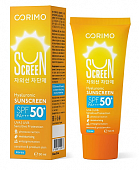 Купить corimo (коримо) крем для чувствительной кожи лица, тела увлажняющий солнцезащитный гиалуроновая кислота spf50+, 50 мл в Ваде