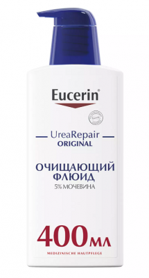Купить eucerin urearepair (эуцерин) флюид очищающий оригинал 400 мл в Ваде