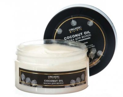 Купить organic guru (органик гуру) маска для волос coconut oil 200 мл в Ваде