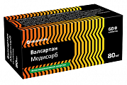 Купить валсартан медисорб, таблетки покрытые пленочной оболочкой 80 мг, 60 шт в Ваде