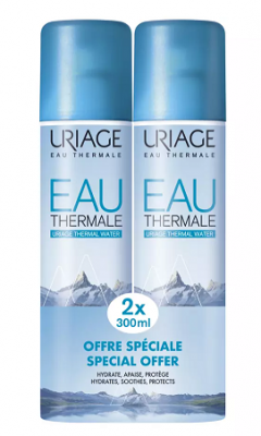 Купить uriage (урьяж) набор: термальная вода аэрозоль 300мл х2шт в Ваде
