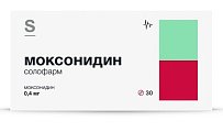 Купить моксонидин солофарм, таблетки покрытые пленочной оболочкой 0.4мг 30 шт. в Ваде