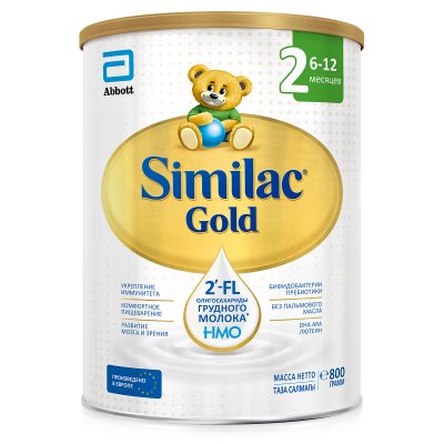 Купить симилак (similac) gold 2, смесь молочная 6-12 мес. 800г в Ваде