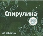 Купить спирулина 500мг, таблетки 60 шт бад в Ваде