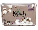 Купить monty (монти) ultra soft overnight прокладки ночные, 6 шт в Ваде