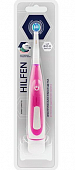 Купить хилфен (hilfen) электрическая зубная щетка детская розовая артикул r2021 в Ваде