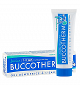 Купить buccotherm (буккотерм) гель-паста зубная для детей от 7 до 12 лет лет со вкусом мяты с термальной водой, 50мл в Ваде