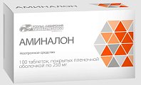 Купить аминалон, таблетки, покрытые пленочной оболочкой 250мг, 100 шт в Ваде