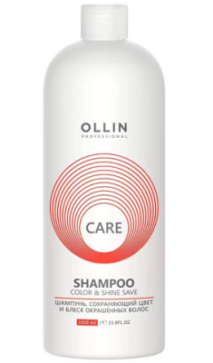 Купить ollin prof care (оллин) шампунь для окрашенных волос сохранение цвета и блеска, 1000мл в Ваде