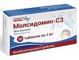 Купить молсидомин-сз, таблетки 4мг, 30 шт в Ваде