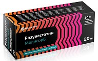 Купить розувастатин медисорб, таблетки, покрытые пленочной оболочкой 20мг, 30 шт в Ваде