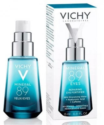 Купить vichy mineral 89 (виши) уход для кожи вокруг глаз восстановление и укрепление 15мл в Ваде