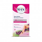 Купить veet easy gel (вит) полоски восковые для нормальной кожи, 10шт в Ваде