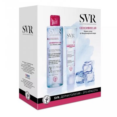 Купить svr sensifine (свр) набор: крем-уход для лица 40мл+вода мицеллярная, 200мл в Ваде