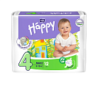 Купить bella baby happy (белла) подгузники 4 макси 8-18кг 12 шт в Ваде