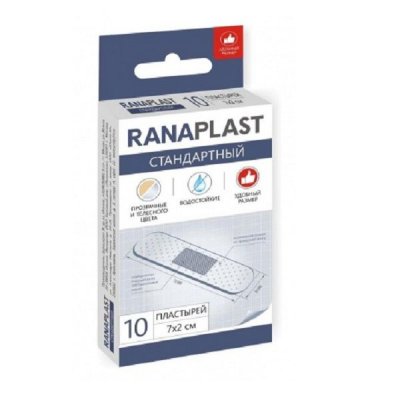 Купить пластырь ranaplast (ранапласт) набор пластыри водостойкие прозрачный на полимерной основе10 шт в Ваде