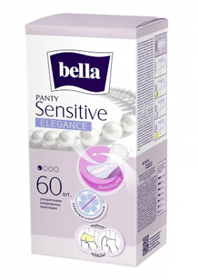 Купить bella (белла) прокладки panty sensitive elegance 50+10 шт в Ваде