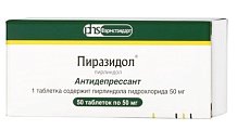 Купить пиразидол, таблетки 50мг, 50 шт в Ваде