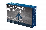 Купить тадалафил велфарм, таблетки покрытые пленочной оболочкой 5мг, 30 шт в Ваде