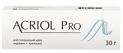 Купить акриол про, крем для местного и наружного применения 2,5%+2,5%, туба 30г в Ваде